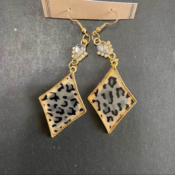 Jewelry - Leopard Print Earrings